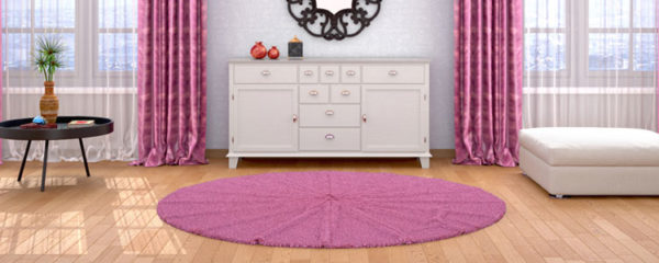 tapis rond