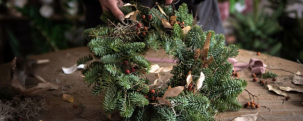 couronnes de Noel